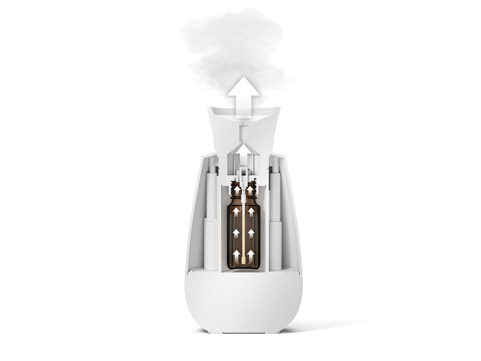 Stadler Form Ella aroma diffuser side cut view