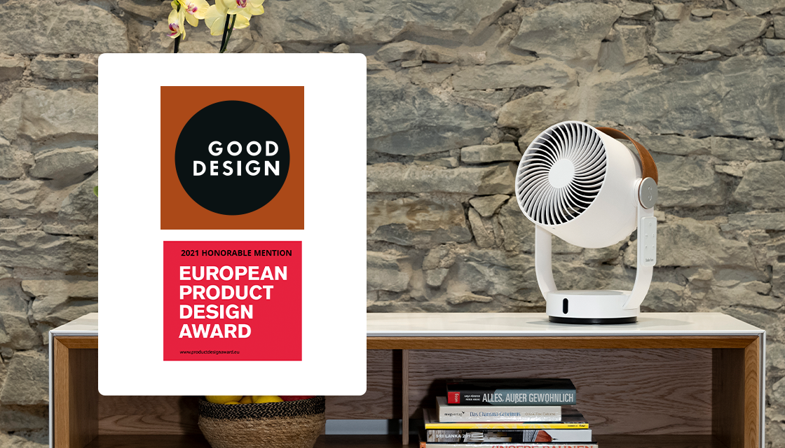 StadlerForm Leo fan Good design award 2022 and European product design award honorable mention 2021