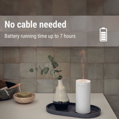 Stadler Form Lucy aroma diffuser with a battery running tome up to 7 hours