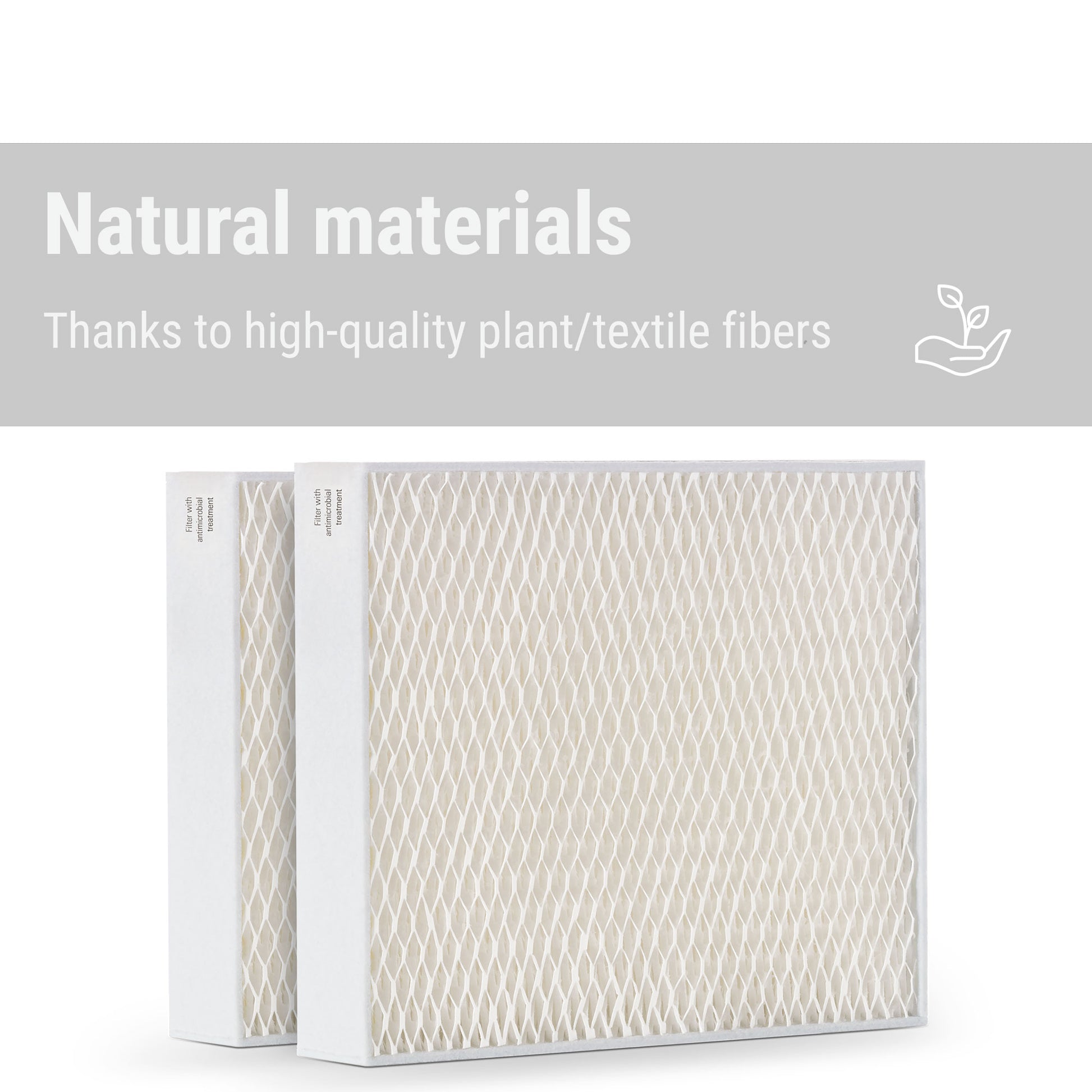 Stadler Form Oskar / Karl filter (pack of 2) made of natural materials