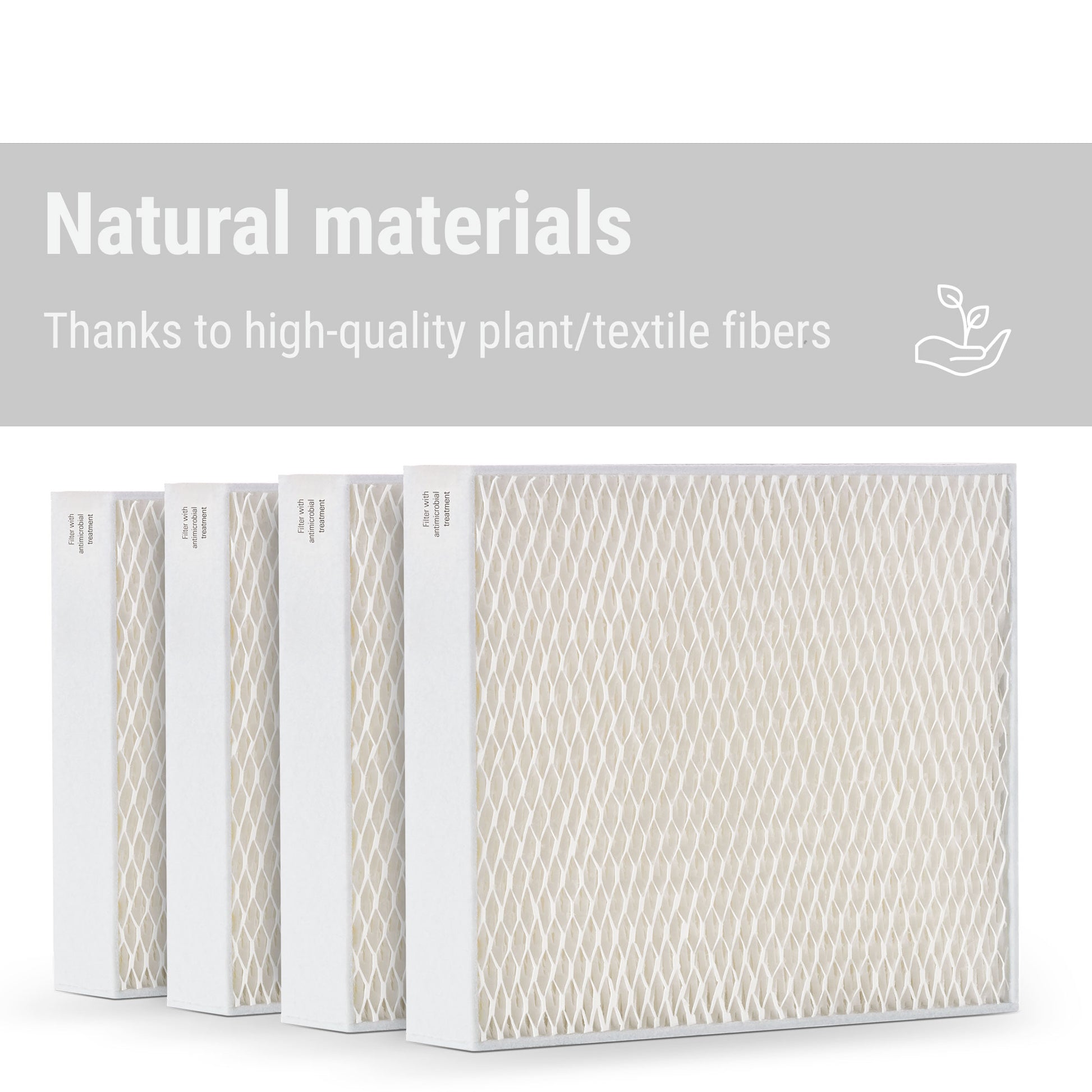 Stadler Form Oskar / Karl filter (pack of 4) made of natural materials